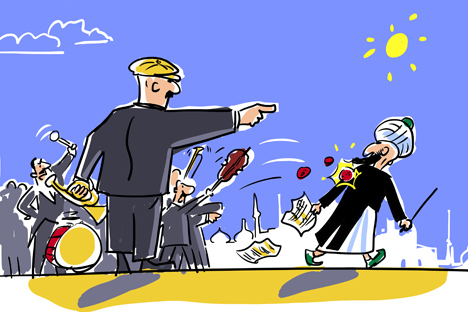 Dibujado por Alekséi Iorsh