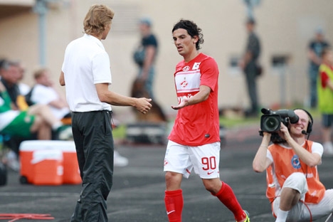 El argentino Tino Costa está brillando en su primera temporada en Rusia. Fuente: Natalia Krasilnikova / PhotoXpress