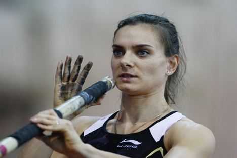 Isinbáyeva espera un bonito final de su espléndida carrera. Fuente: PhotoXPress 