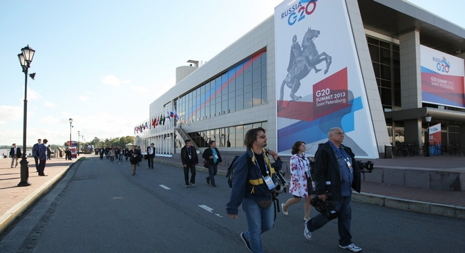Los países reunidos en San Petersburgo apuestan por tomar medidas globales para frenar los flujos de capital ilegales. Fuente: servicio de prensa del G20