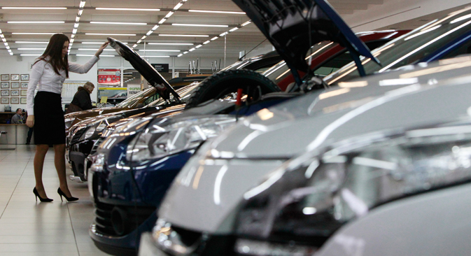 Entgegen dem allgemeinen Trend zurückgehender Verkaufszahlen können Daimler, BMW und Audi in Russland steigende Absätze vorweisen. Foto: Reuters