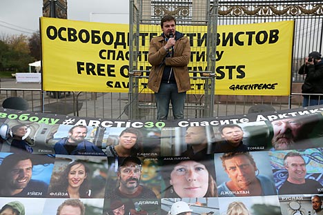 A pesar de que las protestas se multiplican el Estado ruso seguirá defendiendo sus intereses en el Ártico. Fuente: ITAR-TASS