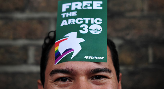Protests in support of the Greenpeace activists took place in around 50 countries. Source: AFP / East News