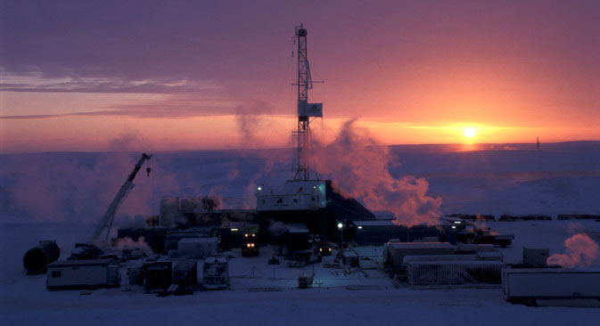 Em 2011, empresas russas extraíram 11 milhões de toneladas de petróleo e 57 bilhões de metros cúbicos de gás no Ártico Foto: Alamy/LegionMedia