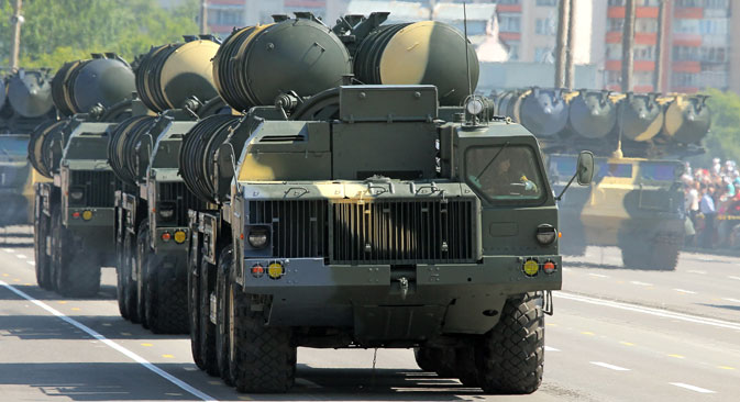Sistema antiaéreo S-300. Fuente: Andréi Aleksándrov / Ria Novosti