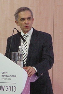 El alcalde Miguel Ángel Mancera visitó la capital rusa y asistió al Foro Internacional de desarrollo innovador. Movilidad y salud han sido temas clave. Fuente: Andréi Raskin