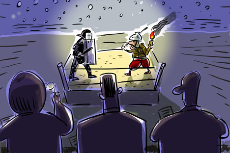 Dibujado por Alekséi Iorsh