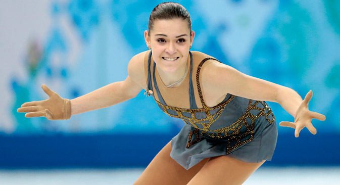 Adelina Sotnikova. Fuente: AP