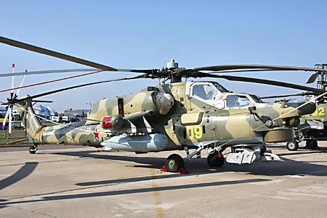 Mi-28NE, helicóptero militar de ataque. Foto: Vitáli Kuzmin