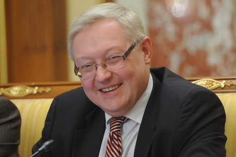 Entrevista con Serguéi Riabkov, viceministro de Asuntos Exteriores de Rusia, sobre la situación en Ucrania. Fuente: Kommersant