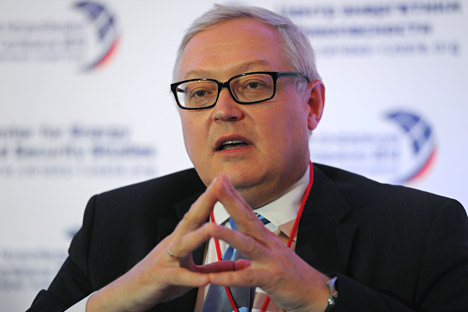 Serguéi Riabkov, viceministro de Asuntos Exteriores. Fuente: ITAR-TASS