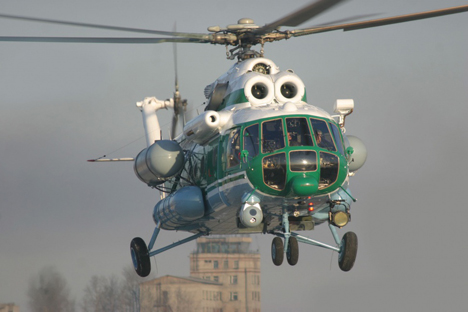 El gobierno de Evo Morales ha mostrado su interés por los helicópteros Mi-17. Fuente: www.russianhelicopters.aero