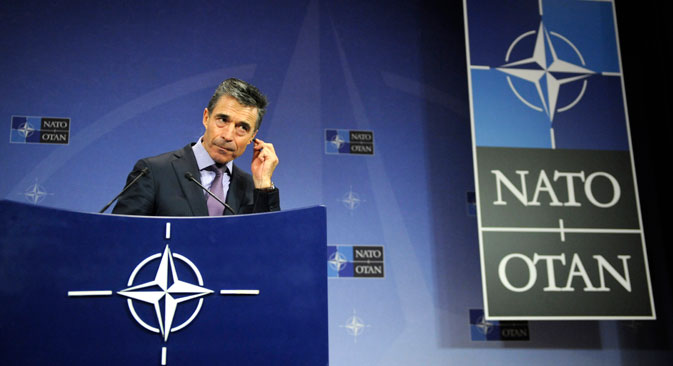 El secretario general de la OTAN, el danés Anders Fogh Rasmussen, se ha mostrado muy crítico con Rusia en las últimas semanas. Fuente: Reuters