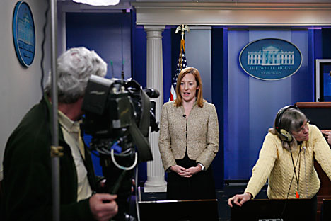 A porta-voz do Departamento de Estado, Jennifer Psak, rebateu em seu Twitter Foto: AP