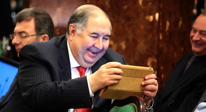 Alisher Usmánov, el hombre más rico de Rusia. Fuente: ITAR-TASS