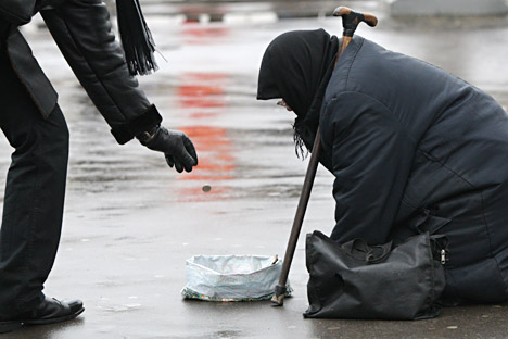 Cómo sobreviven los sintecho en las calles de Rusia. Fuente: Valeri Mélnikov / Ria Novosti