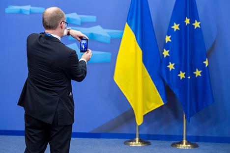 A Europa está interessada na redução do impacto negativo das restrições de crédito sobre o comércio com países que não são membros da UE, como, por exemplo, a Ucrânia Foto: AP
