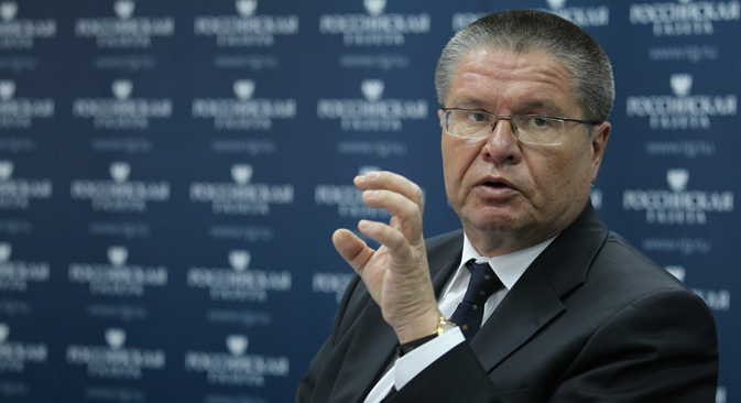 Entrevista a Alexéi Uliukáiev, ministro de Desarrollo Económico. Fuente: Olesia Kurpiáeva / RG