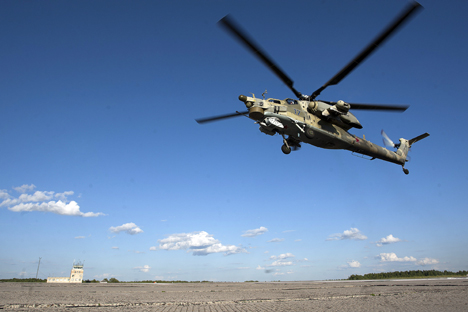El Mi-28N se ha incorporado a la lucha contra los islamistas de Ejército Islámico. Fuente: TASS / Rostislav Koshelev