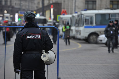 O problema do extremismo continua sendo um dos principais assuntos na Rússia Foto: Aleksandr Riúmin/TASS