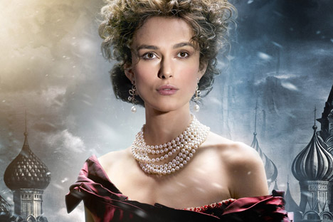 Keira Knightley en el papel de Anna Karénina. Fuente: kinopoisk.ru