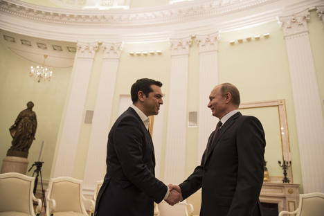 El primer ministro griego acude el jueves al Foro Económico que se celebra en la ciudad rusa. Fuente: servicio de prensa