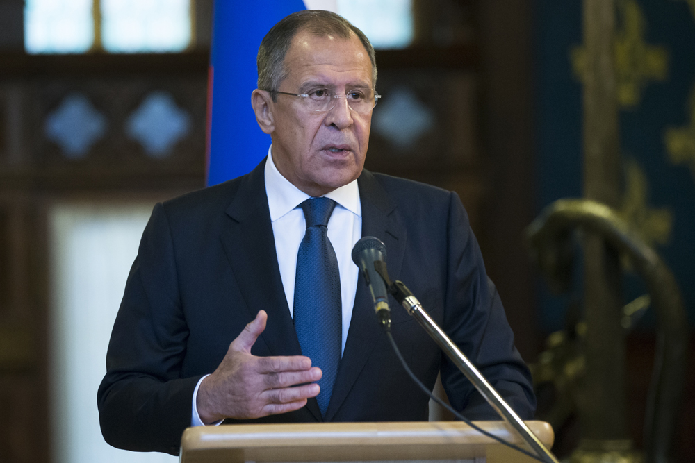 Lavrov descartou intenção de romper relações diplomáticas com a Ucrânia