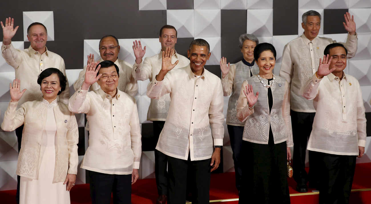 Los líderes del APEC durante la cumbre celebrada en Filipinas el año pasado.
