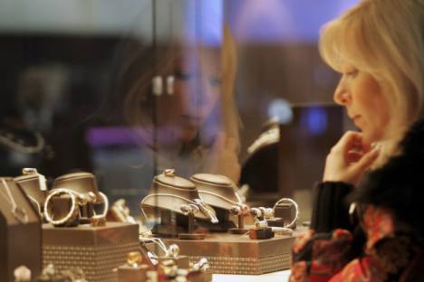 Pour 30% des Russes les diamants sont le symbole du luxe. Crédit photo : Reuters / Vostock Photo