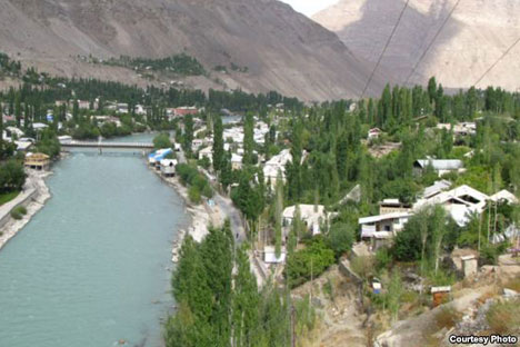 La ville de Khorog. Source : www.2shanbe.tj