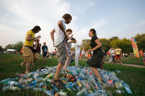 Il y a cinq ans, on ne parlait pas du tout de recyclage en Russie car les infrastructures n’existaient pas. Crédits photo : www.musora.bolshe.net