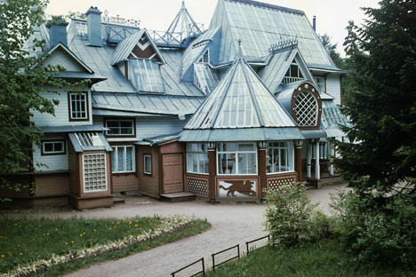 Jusqu’en 1940, la maison-musée du peintre, située dans le village de Répino (anciennement nommé  Kuokkala) se trouvait sur le territoire finlandais. Crédit photo : RIA Novosti