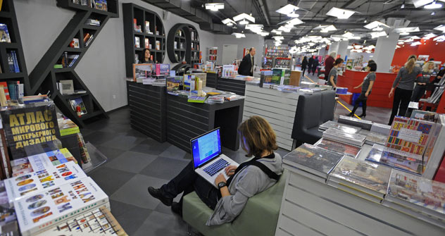 La Russie reste toujours un pays où on lit beaucoup. Crédit photo : Itar-Tass