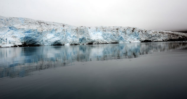 Sur les 30 dernières années, la couche de glace en Arctique a diminué entre 23 et 27%. Crédit : Itar-Tass