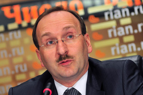 Le secrétaire de la CEC Nikolaï Konkine. Crédit : PhotoXPress