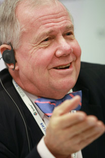 Jim Rogers : « Si vous croyez qu’il est possible de m’acheter pour quelques milliers de roubles ou de dollars, vous avez tort ». Crédit : RIA Novosti