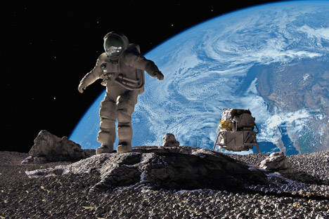Les spécialistes russes ont déjà choisi les points d’alunissage de la sonde. Il y en a six, dont trois situés près du pôle nord de la Lune et encore trois près du pôle sud. Crédit : Getty Images / Fotobank