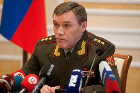 Segundo Guerássimov (foto), exercícios serão realizados regularmente por ordem do ministro da Defesa Foto: PhotoXpress