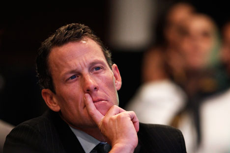 The United States sporting icon Lance Armstrong. Source: Reuters