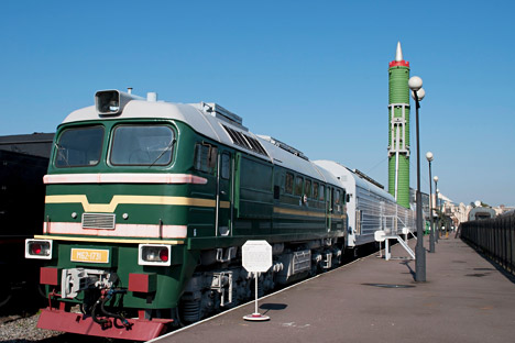 Le réseau ferroviaire développé et une expérience d’utilisation des trains-lanceurs de missiles permettra à Moscou de restaurer ce type d’armement. Crédit : Lori/Legion Media