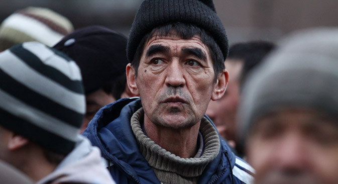 Anton Alekseev, juriste : « Les derniers changements dans la législation migratoire indiquent clairement que nous recevons à bras ouverts des professionnels qualifiés mais pas vraiment les autres migrants. » Crédit : Itar-Tass