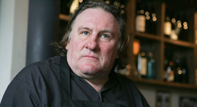 Gérard Depardieu: "French people love to go on the attack, for example, about the Pussy Riot story. But just imagine if these girls had gone into a mosque instead? They wouldn’t have got out alive." Source: ITAR-TASS  