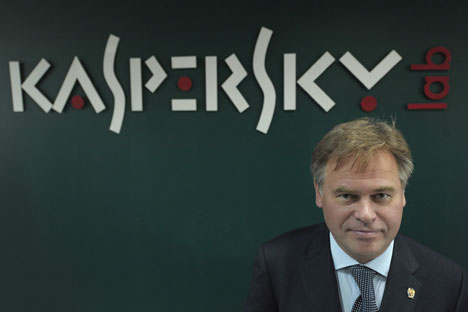 Eugène Kaspersky : "J’ai cherché à créer une sorte d’Interpol-internet depuis des années, et maintenant c’est enfin devenu une réalité". Crédit : Sergueï Guneev/RIA Novosti