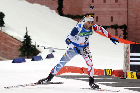Martin Fourcade. Crédit photo : AFP / East News