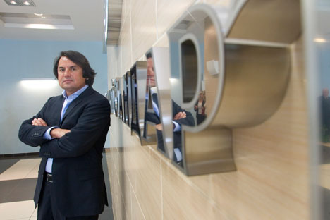 La société du milliardaire russe Roustam Tariko (sur la photo) Russian Standard Corporation est devenue le deuxième producteur mondial de vodka. Crédit : Itar-Tass