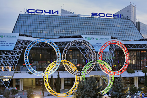 Jet Set Sports vient de mettre en vente un package premium pour ceux qui souhaitent se rendre aux Jeux olympiques Sochi-2014. Source : Photoshot / Vostock photo