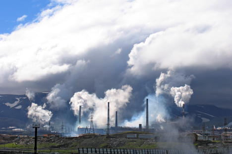 Die nördlichste Großstadt der Erde Norilsk ist die Stadt mit der größten Schadstoffbelastung Russlands. Foto: Lori/Legion Media
