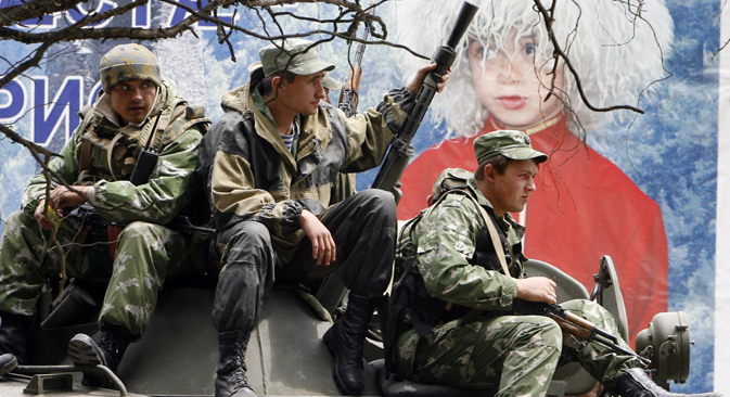 Le jour suivant le début du conflit, la Russie déclarait l'envoi de troupes en Ossétie du Sud. Crédit : Reuters
