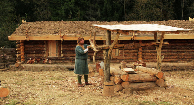 Pavel Sapozhnikov decided to spend the winter without modern technology. Source: Dmitry Vinogradov / RIA Novosti