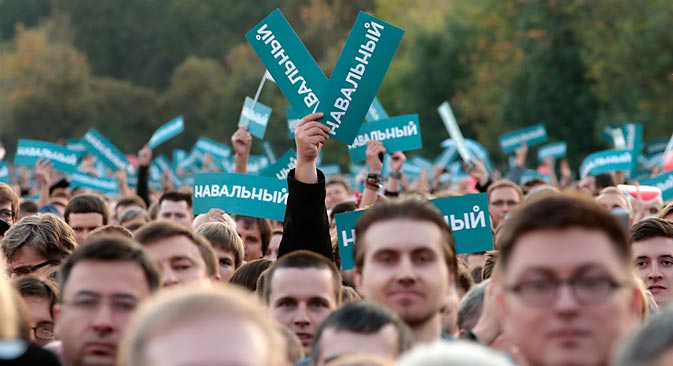 La police moscovite a estimé à 9.000 le nombre de participants de la manifestation du 9 septembre. Crédit : Reuters